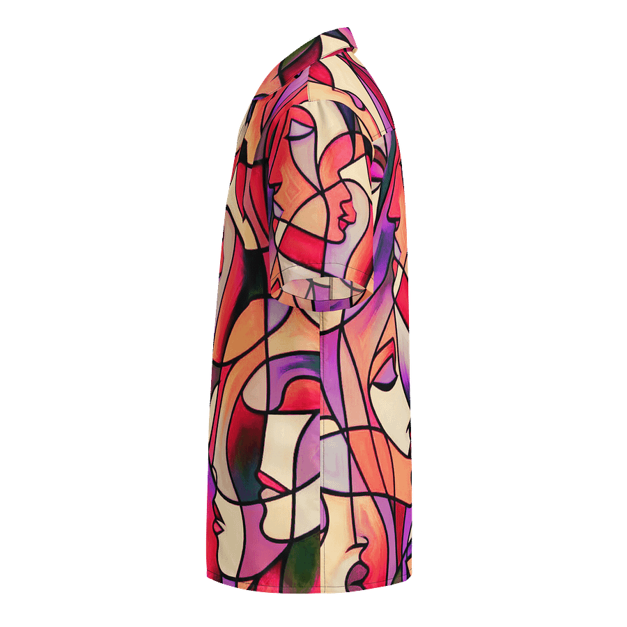 Womеns Faces Hawaiian Shirt product image (3)