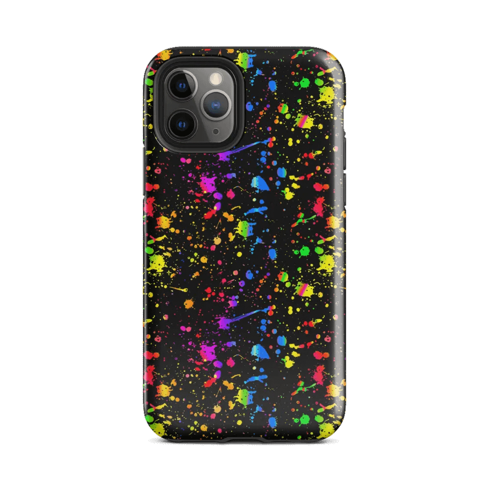 Neon Splatter Burst Tough Case for iPhone® product image (2)