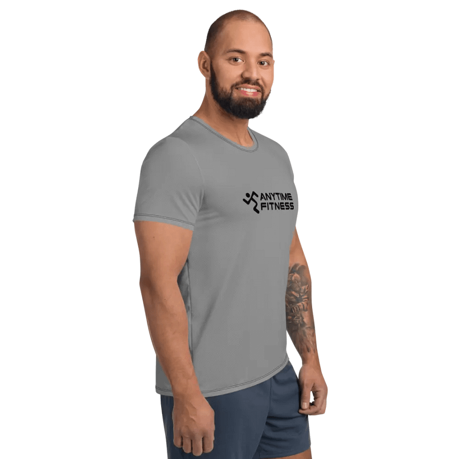 AF Athletic Tee Grey/Black product image (4)