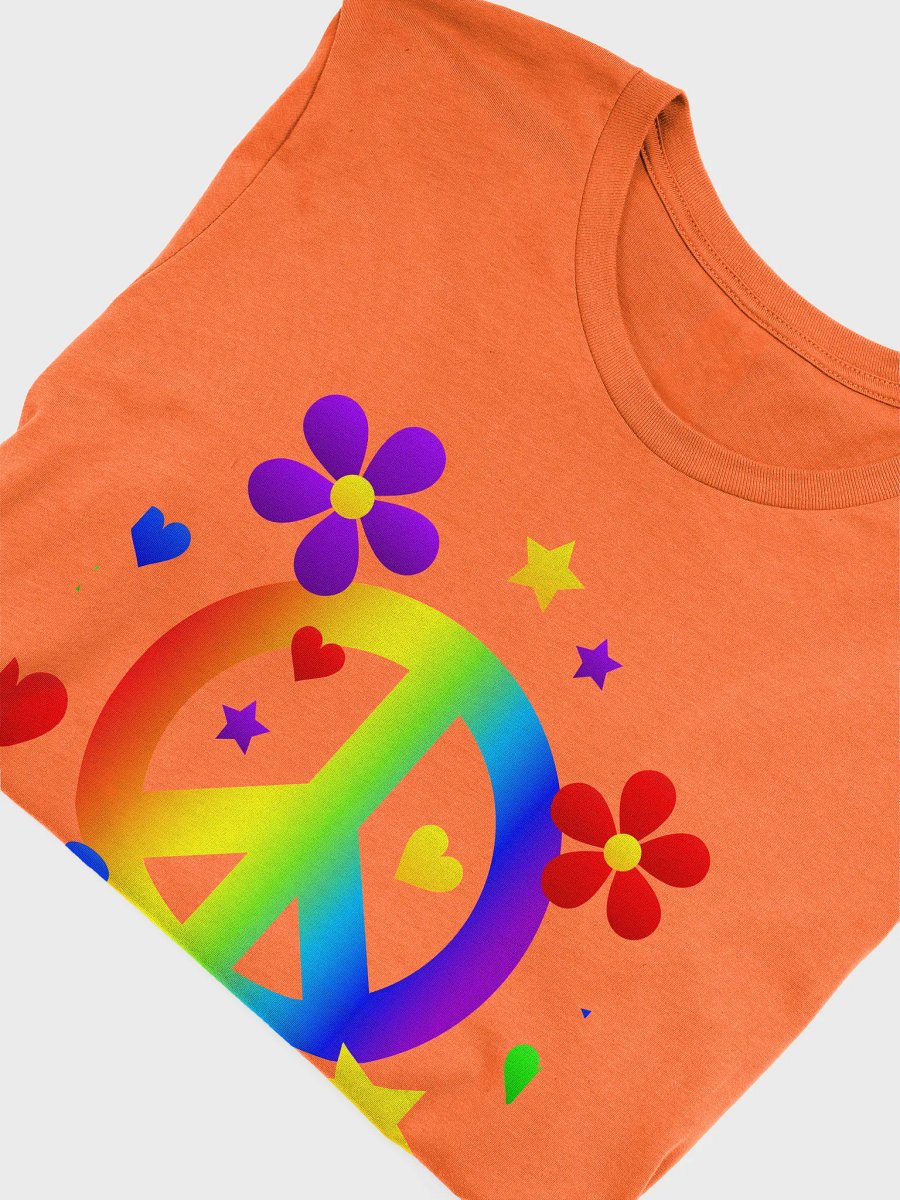 Peace T-Shirt Ladies Orange product image (5)