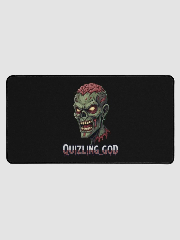 Glowing Zombie Brain Desk Mat product image (1)