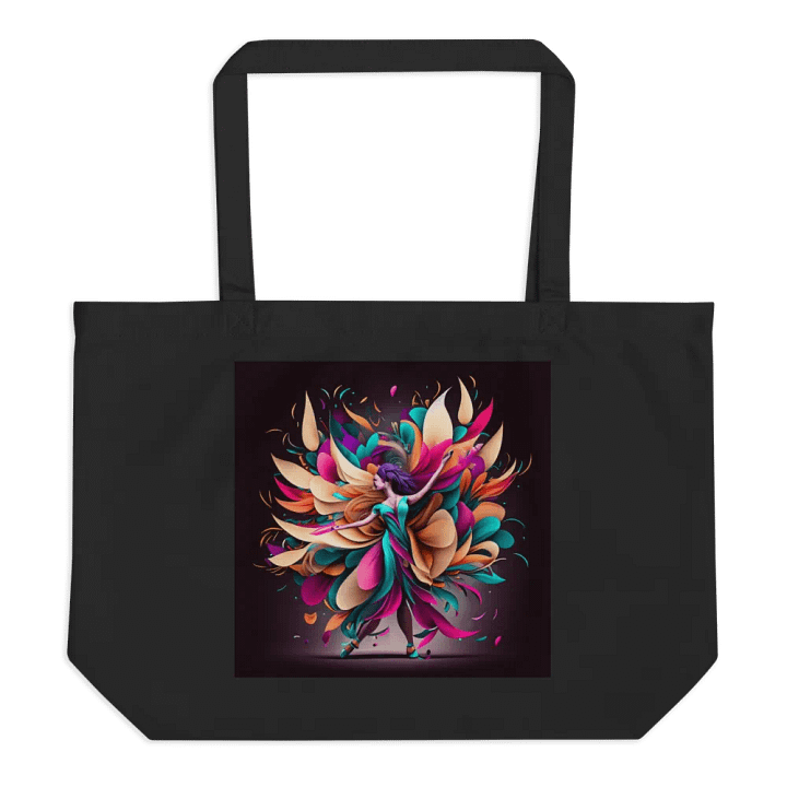Carry Art & Sustainability: Floral Dance Eco-Tote product image (2)