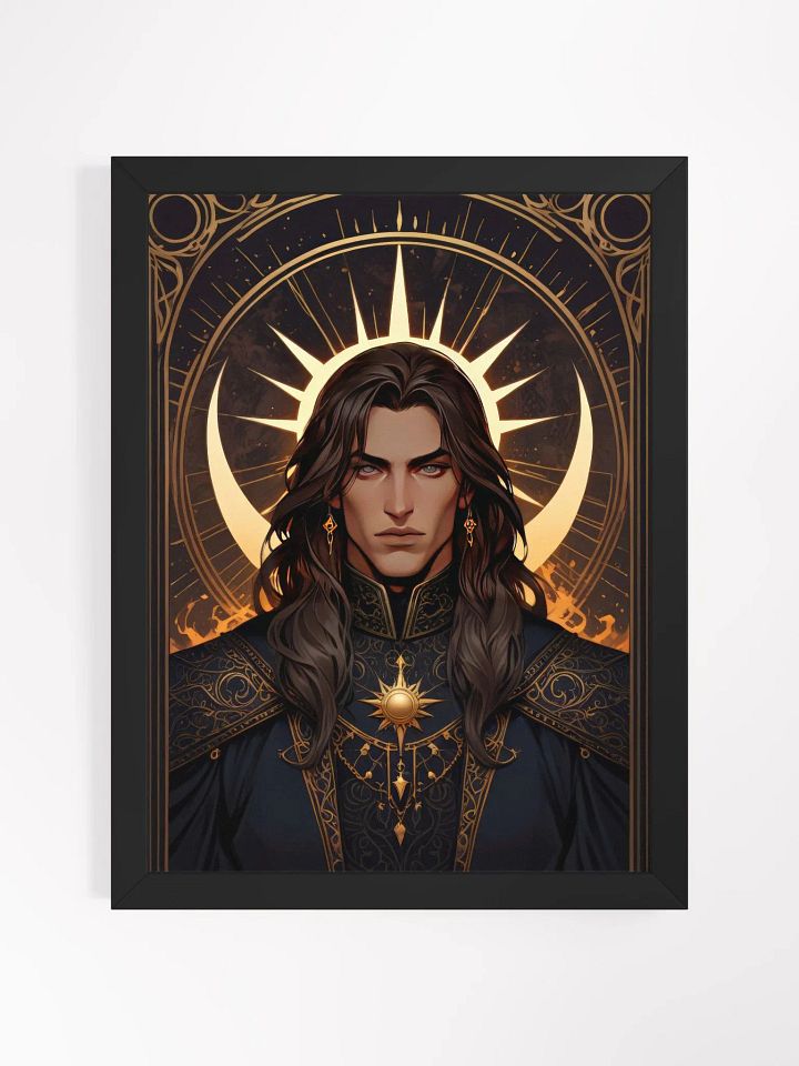 Castlevania Count Dracula Matte Poster Framed High-Quality Matte Poster product image (1)