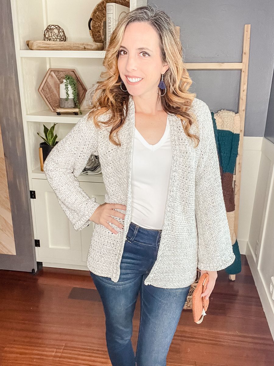 Get Comfy Crochet Cardigan Pattern product image (7)
