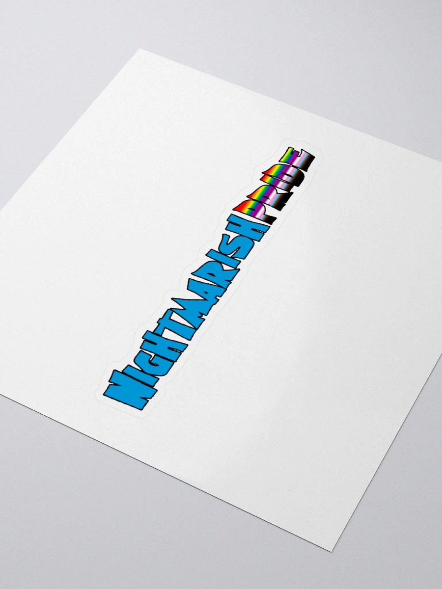NightmarishPride Logo Sticker product image (3)
