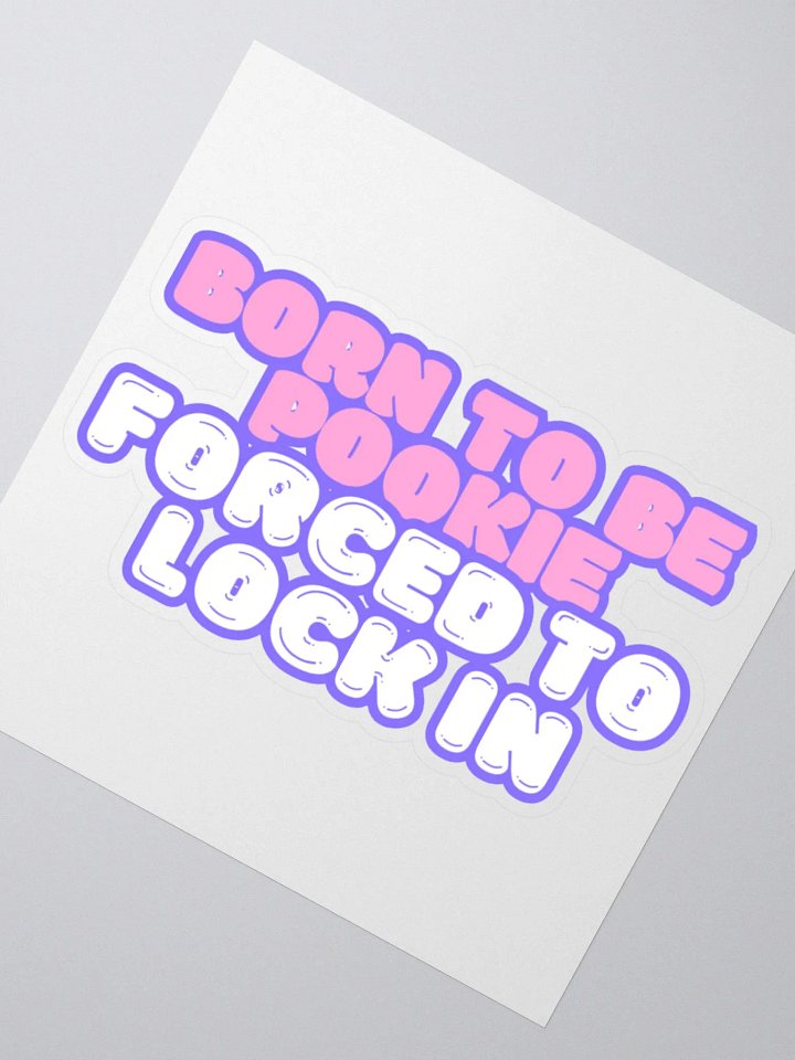 Born to be Pookie Sticker product image (2)