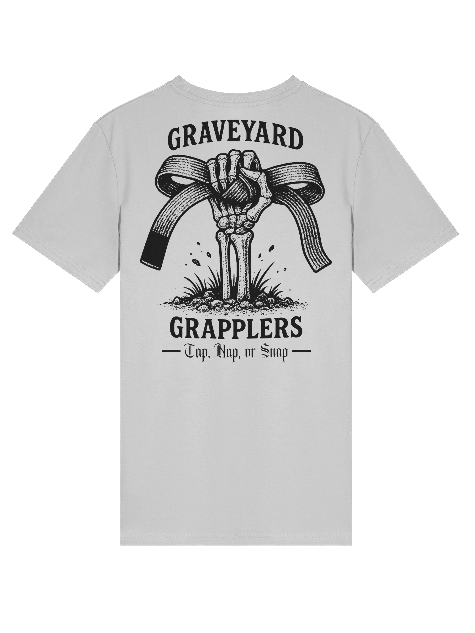 Graveyard Grapplers Ranked Tee | White Belt product image (2)