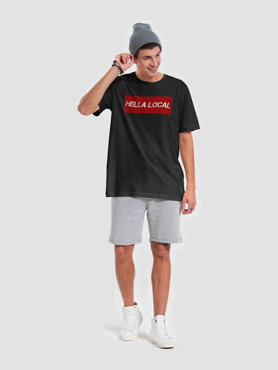 Hella Local Tee - Only Available In Black product image (6)