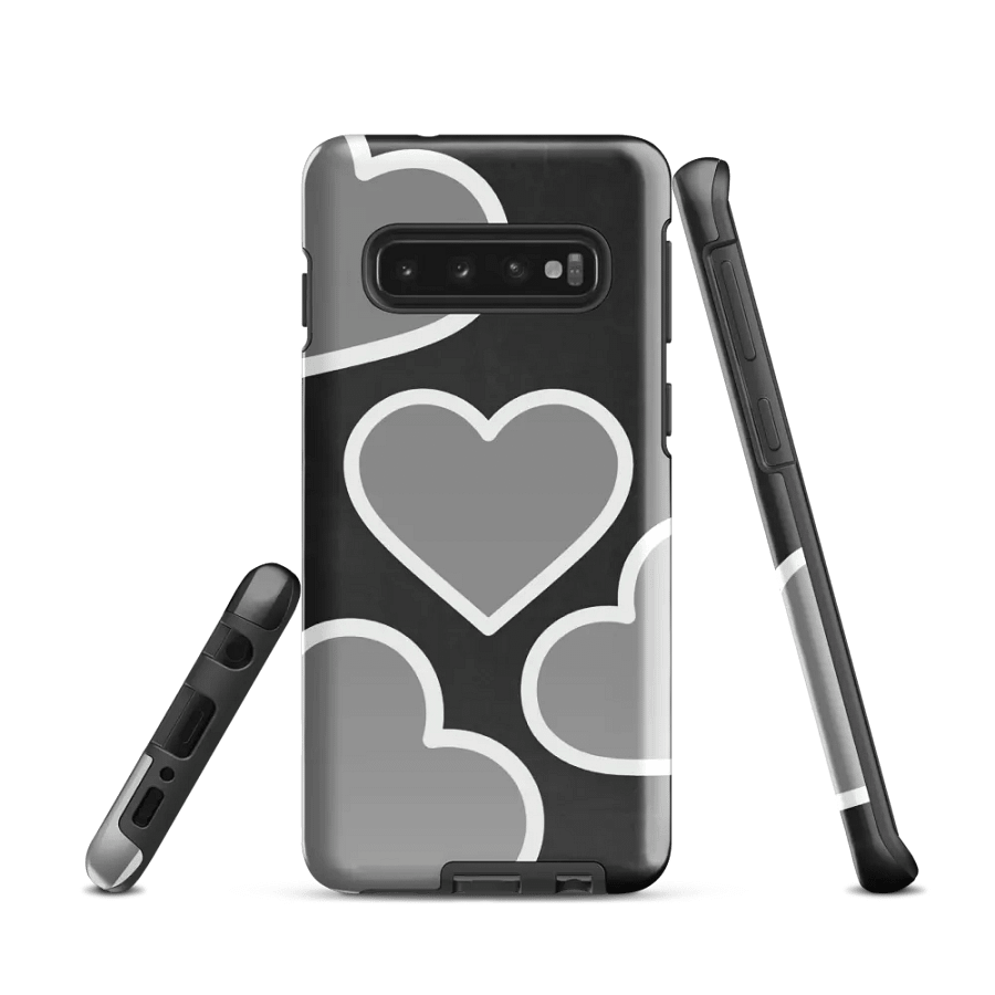 OG Badge Collector Grey Heart Phone Case product image (1)
