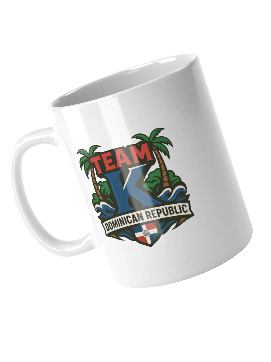 TEAM K Dominican Republic White Mug product image (8)