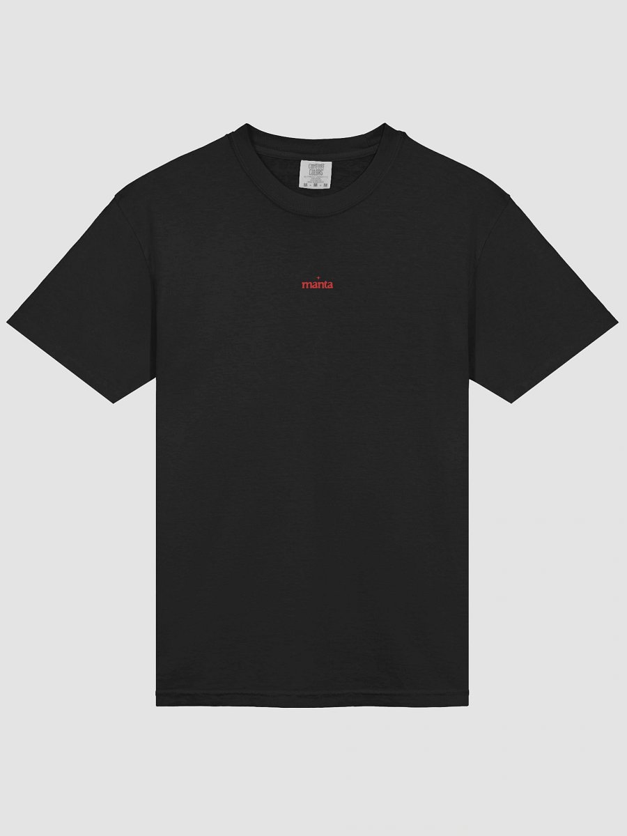 MANTA 'IMPACT' black tee product image (3)