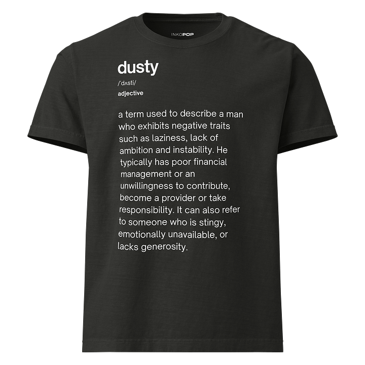 Dusty Definition T-Shirt black product image (1)