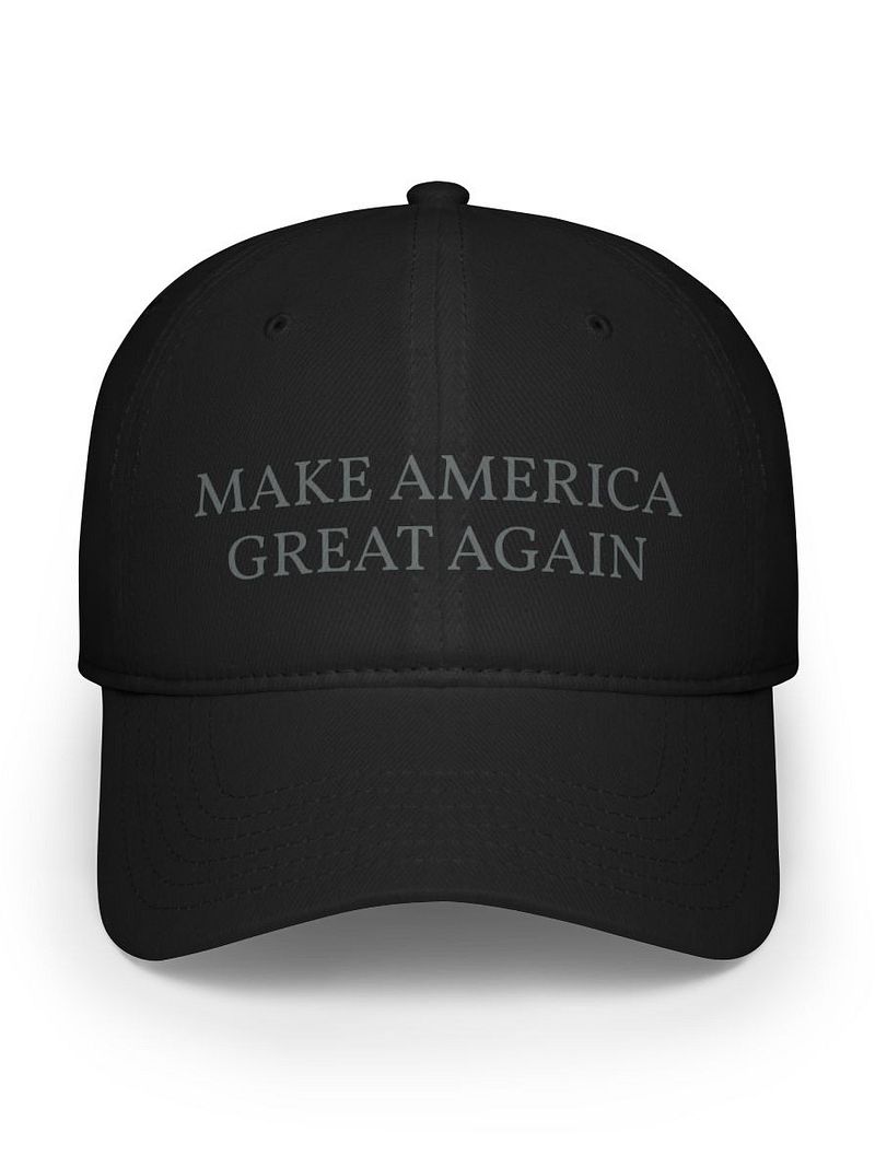 Dark MAGA Hat