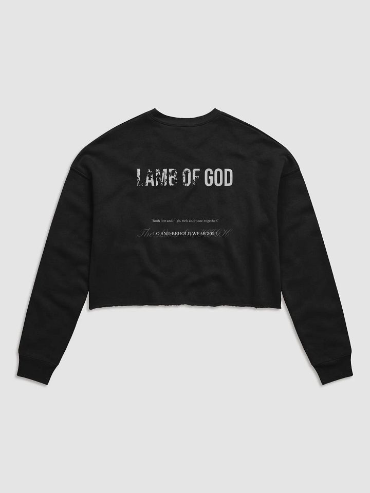 The Lives On HIGH | John's Calling | Women's Crop Top | White product image (2)