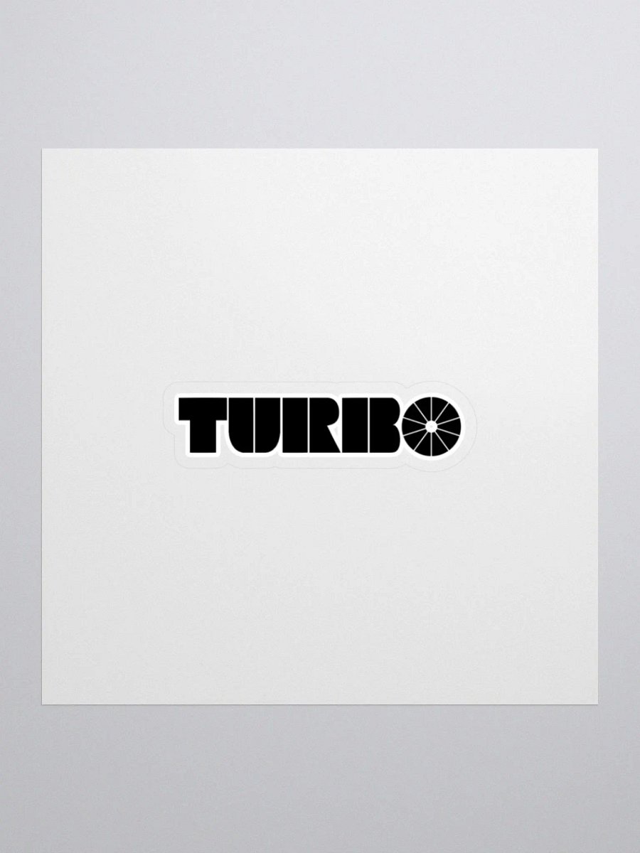 TURBO Wheel Kiss Cut Stickers product image (1)