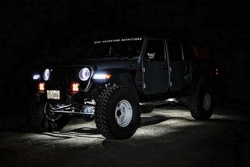 These lights rock! Lol
Install and review video up now. 
Pun credit: @leemenupfit

#jeep #jeepgladiator #jeepgladiatorecodies...