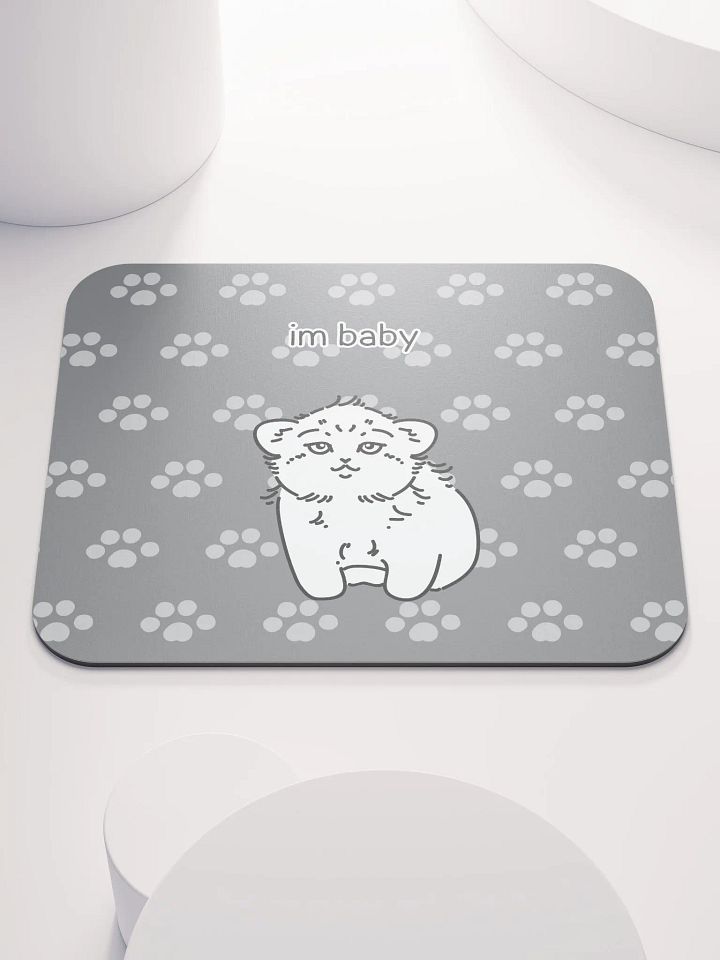 I'm Baby Manul - Mousepad product image (1)