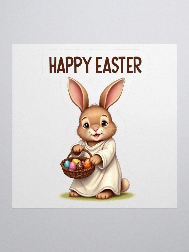 Easter Bunny Kiss Cut Stickers product image (2)