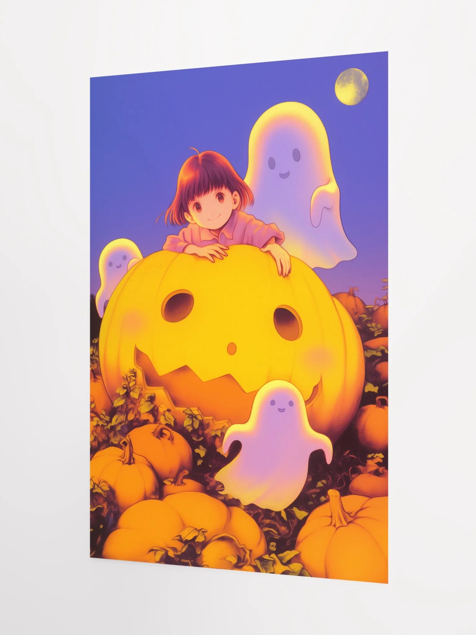 Whimsical Pumpkin Patch Poster product image (3)