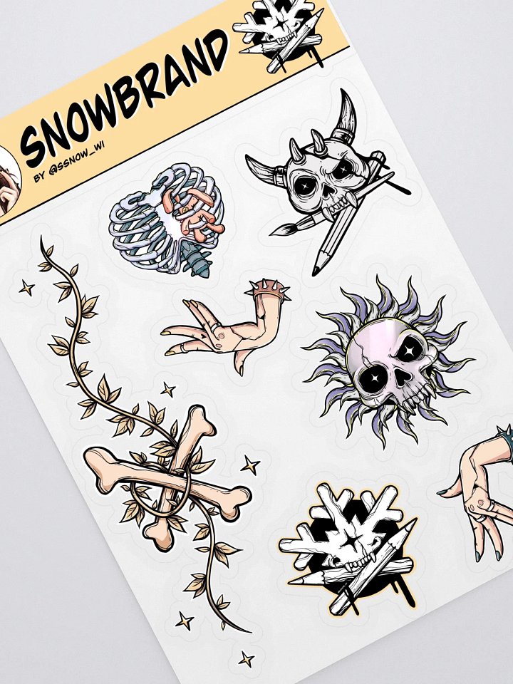 Shadow Sticker Pack product image (1)