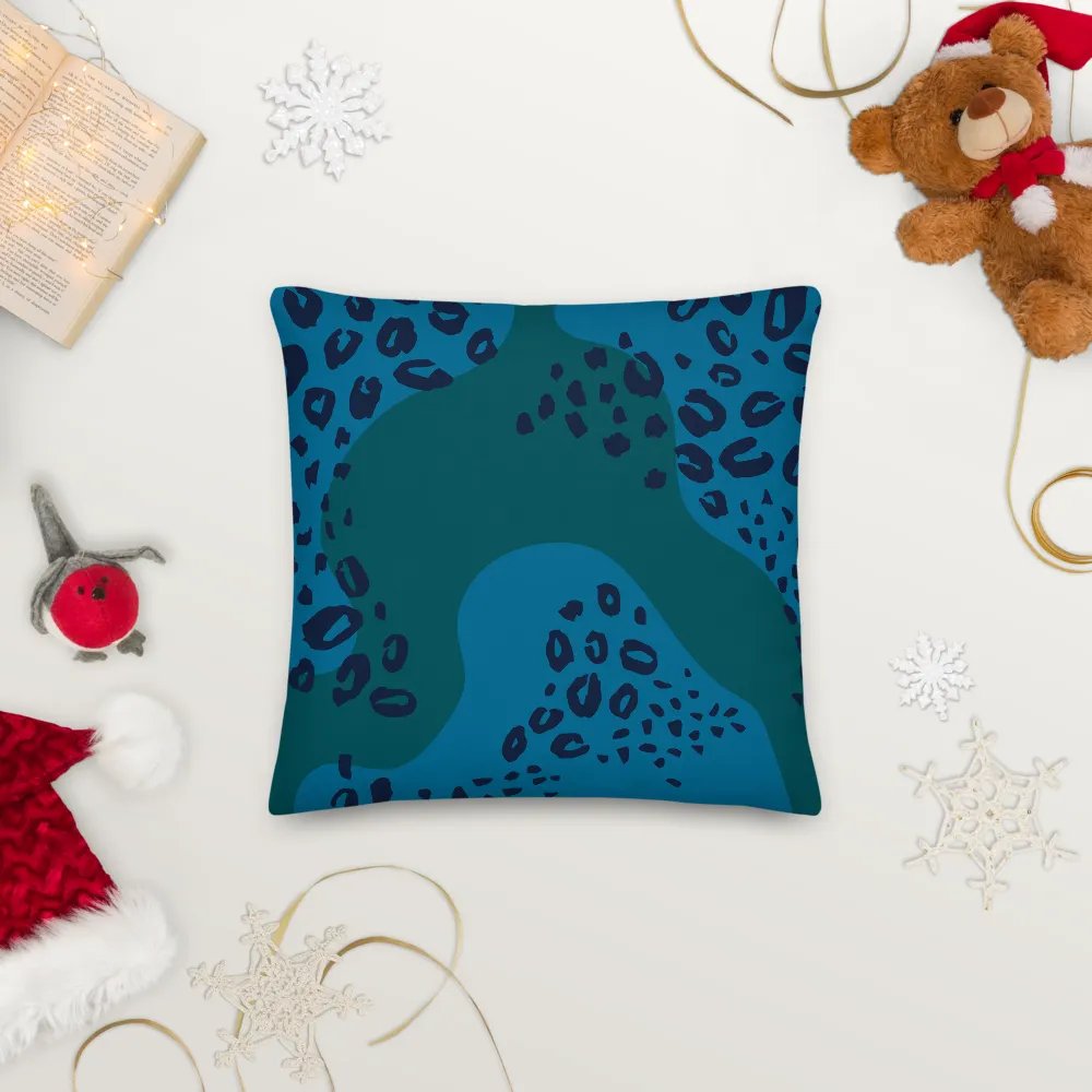 Northling™ Blue Green Topo Throw Pillow product image (8)