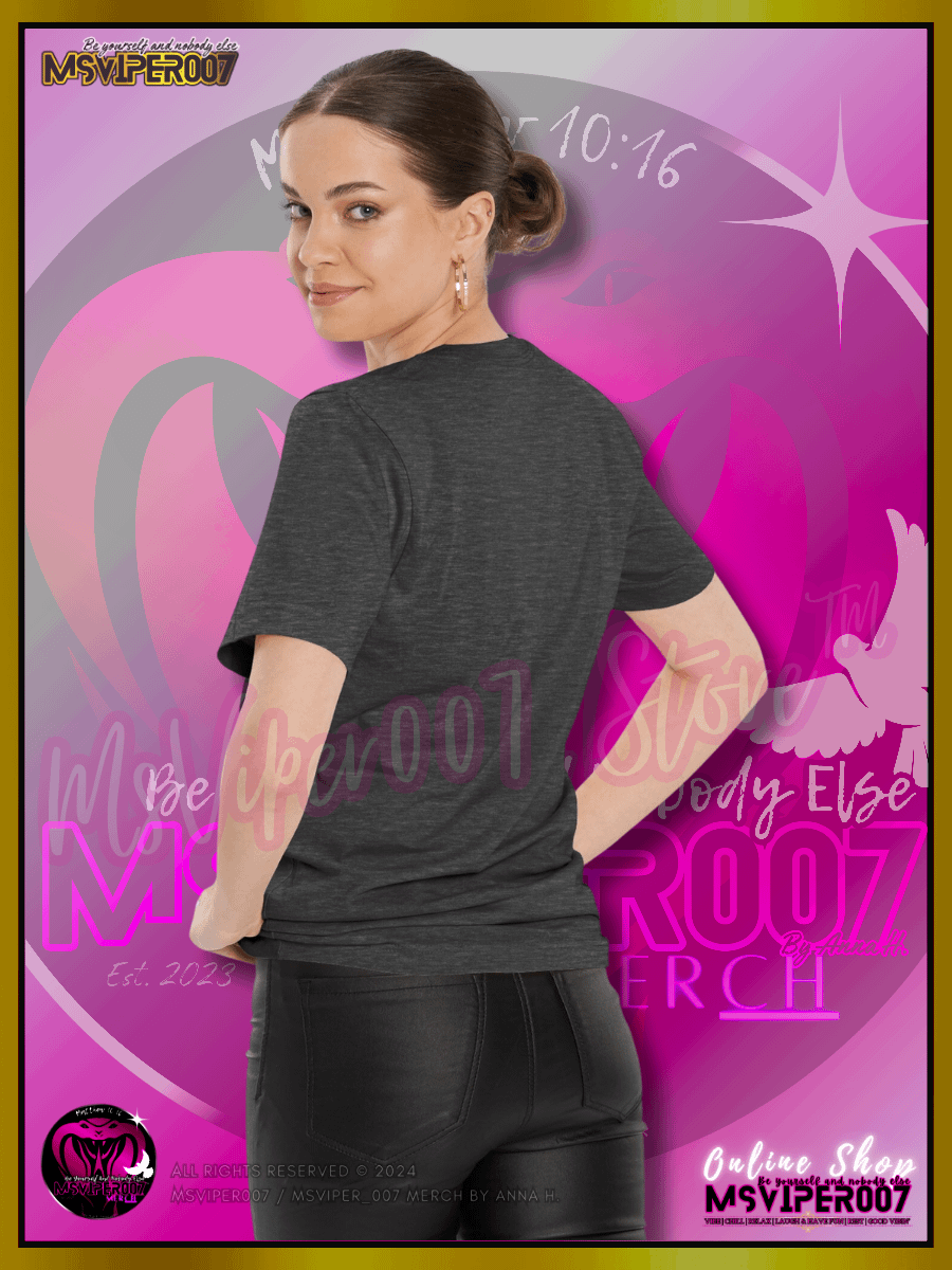 T-Shirt - MsViper007's "Warrior Spirit [pink]" Comfort T-shirt By Anna H. product image (5)