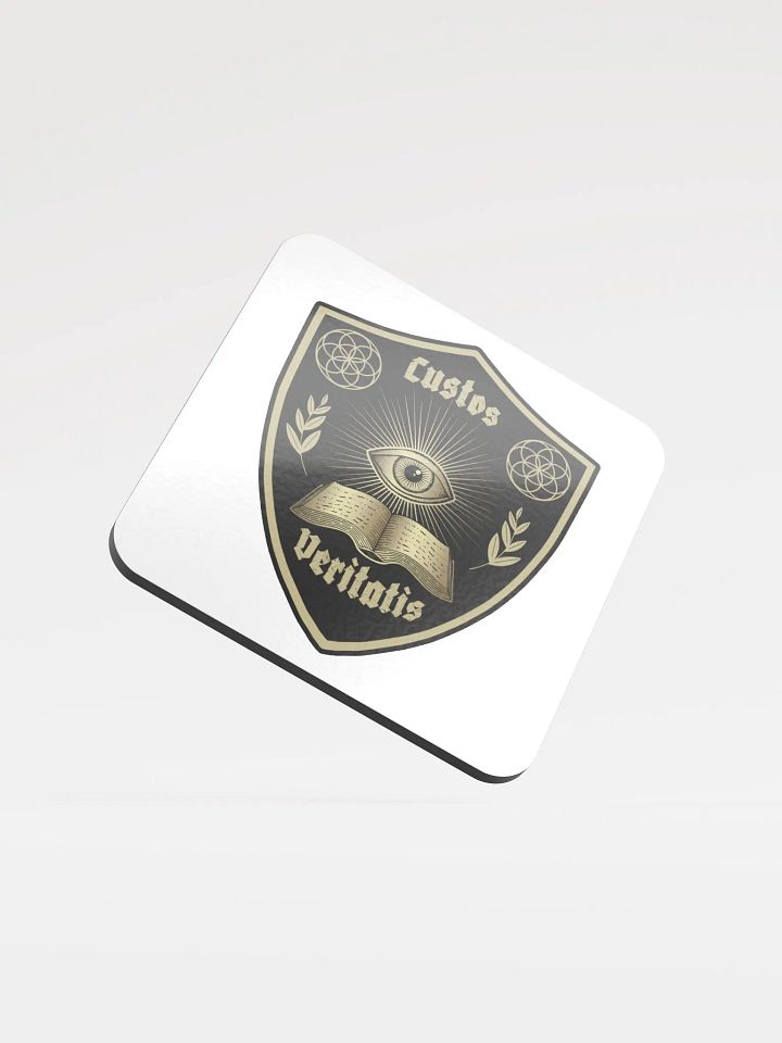 Custos Veritatis Shield Coaster product image (1)