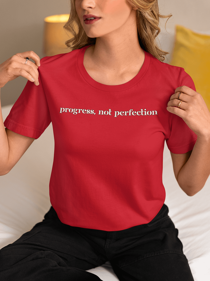 Progress, Not Perfection Bella Canvas T-Shirt product image (1)