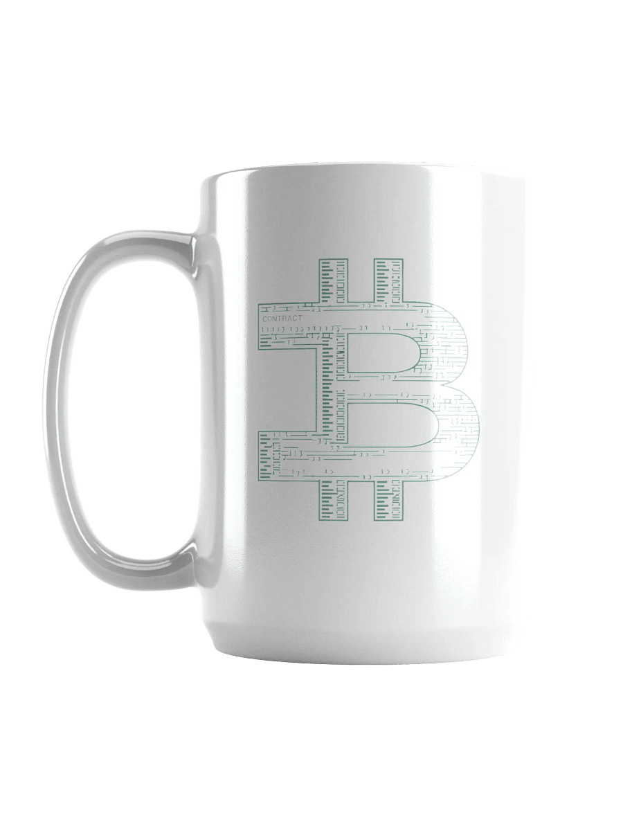 Bitcoin Blueprint Monogram Mug – Start Your Day with Crypto Inspiration product image (6)
