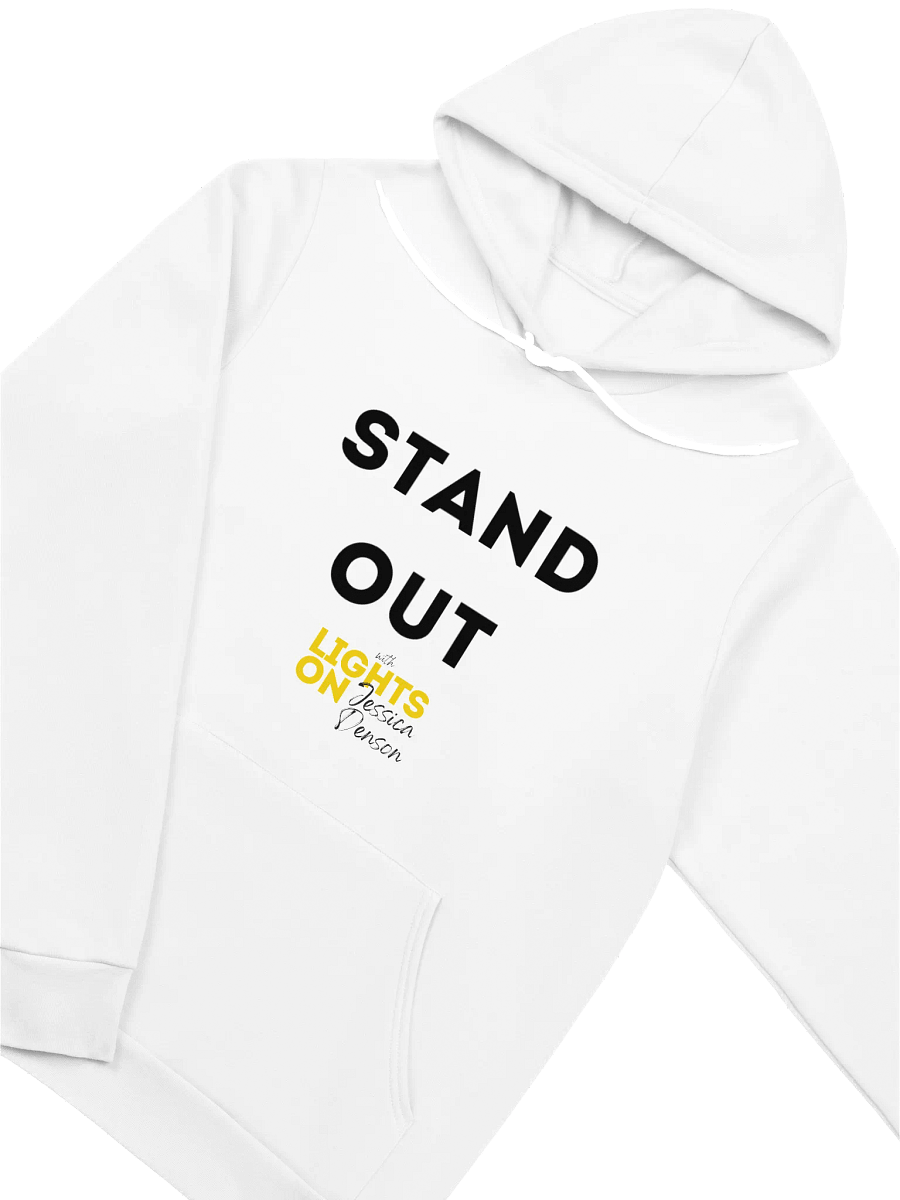 Supersoft Lights On STAND OUT Hoodie product image (3)