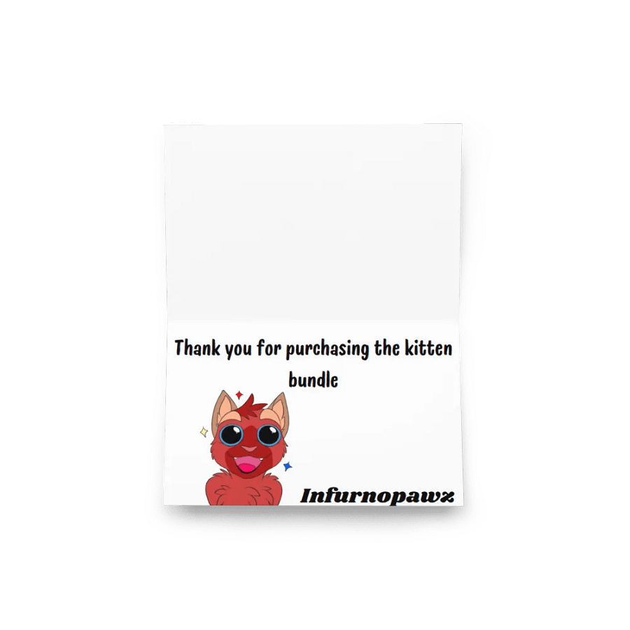 Kitten bundle greeting card product image (5)