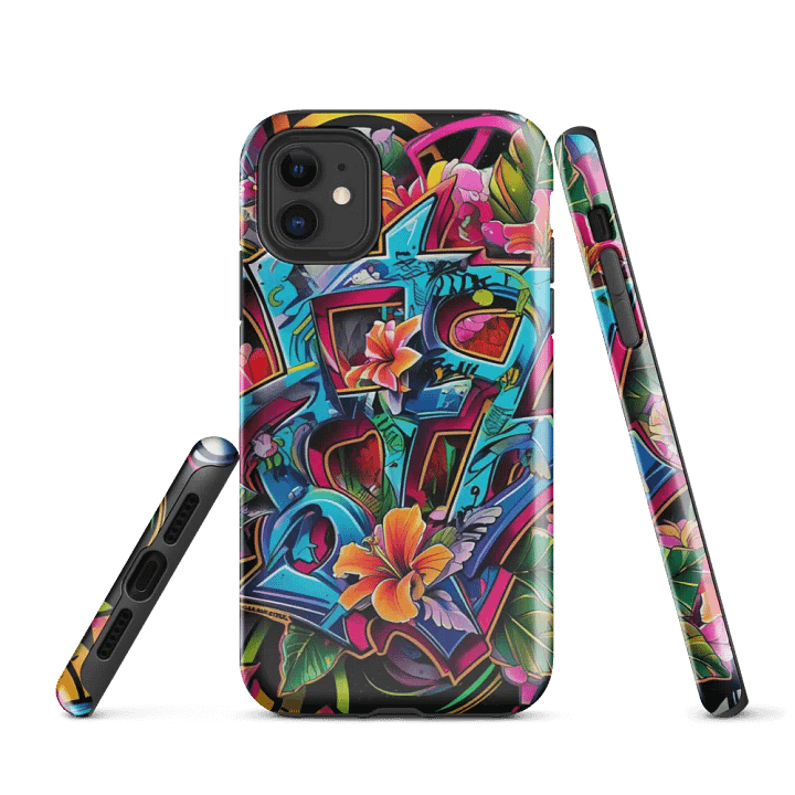 Graffiti Garden iPhone® Tough Case product image (1)