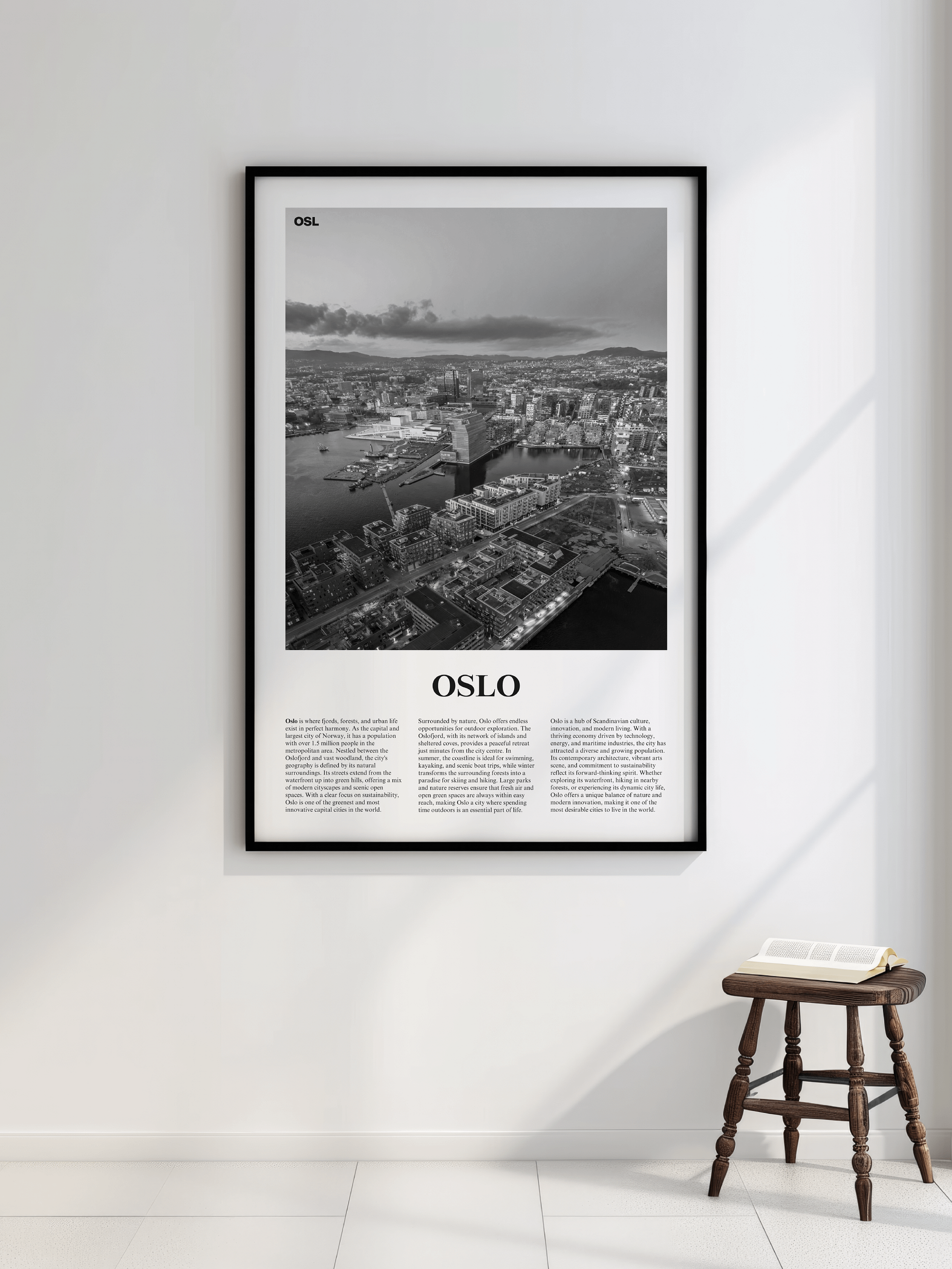 Oslo 01 Newspaper Poster product image (2)