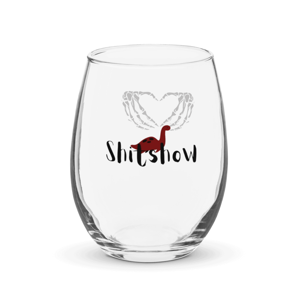 Shitshow wine glass product image (4)