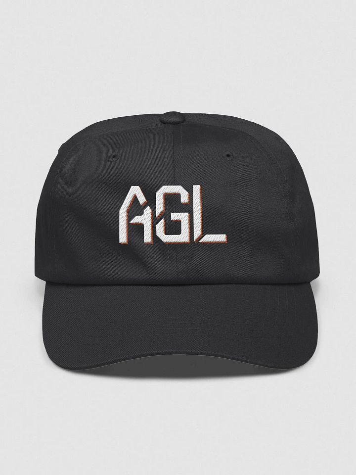 AGL Dad Hat - White Text product image (1)