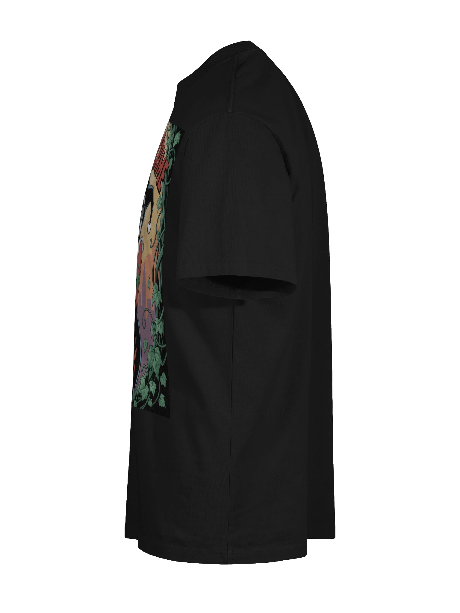 Partners in Crime: Poison Ivy & Harley Quinn Verdant Vows Oversized Faded Unisex T-Shirt product image (10)