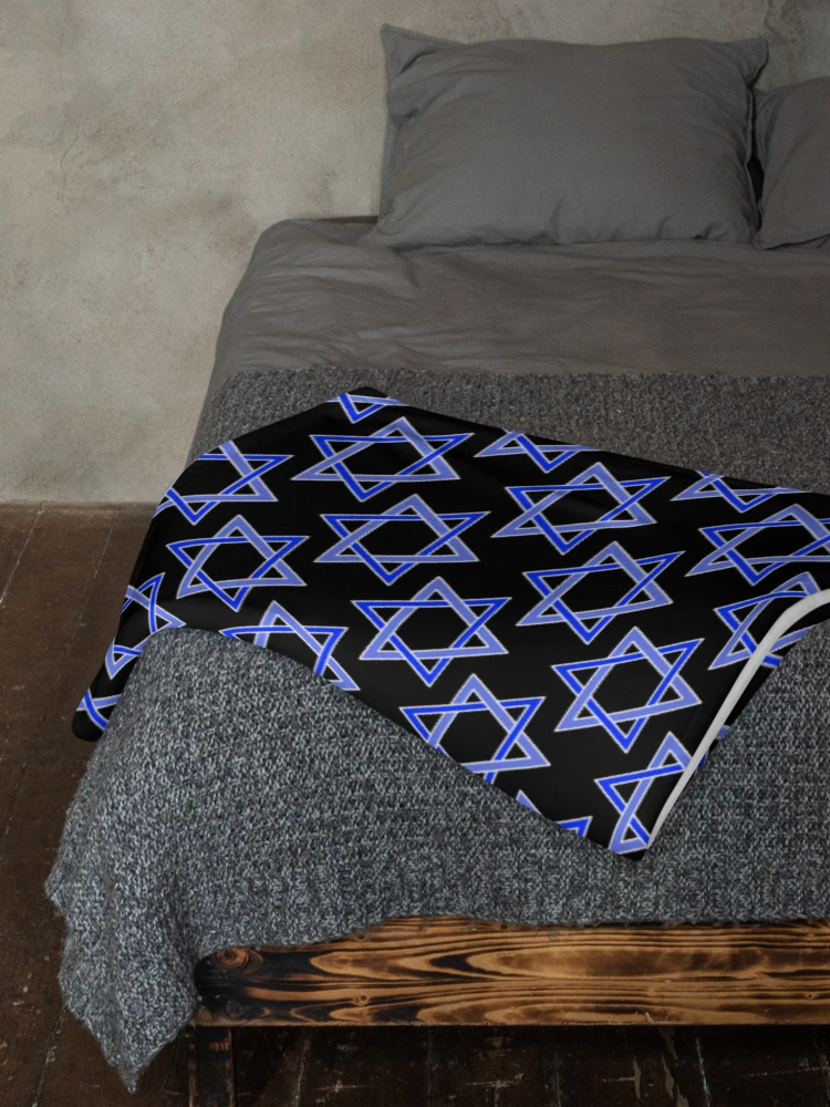 Star of David Blanket (Dark) product image (2)