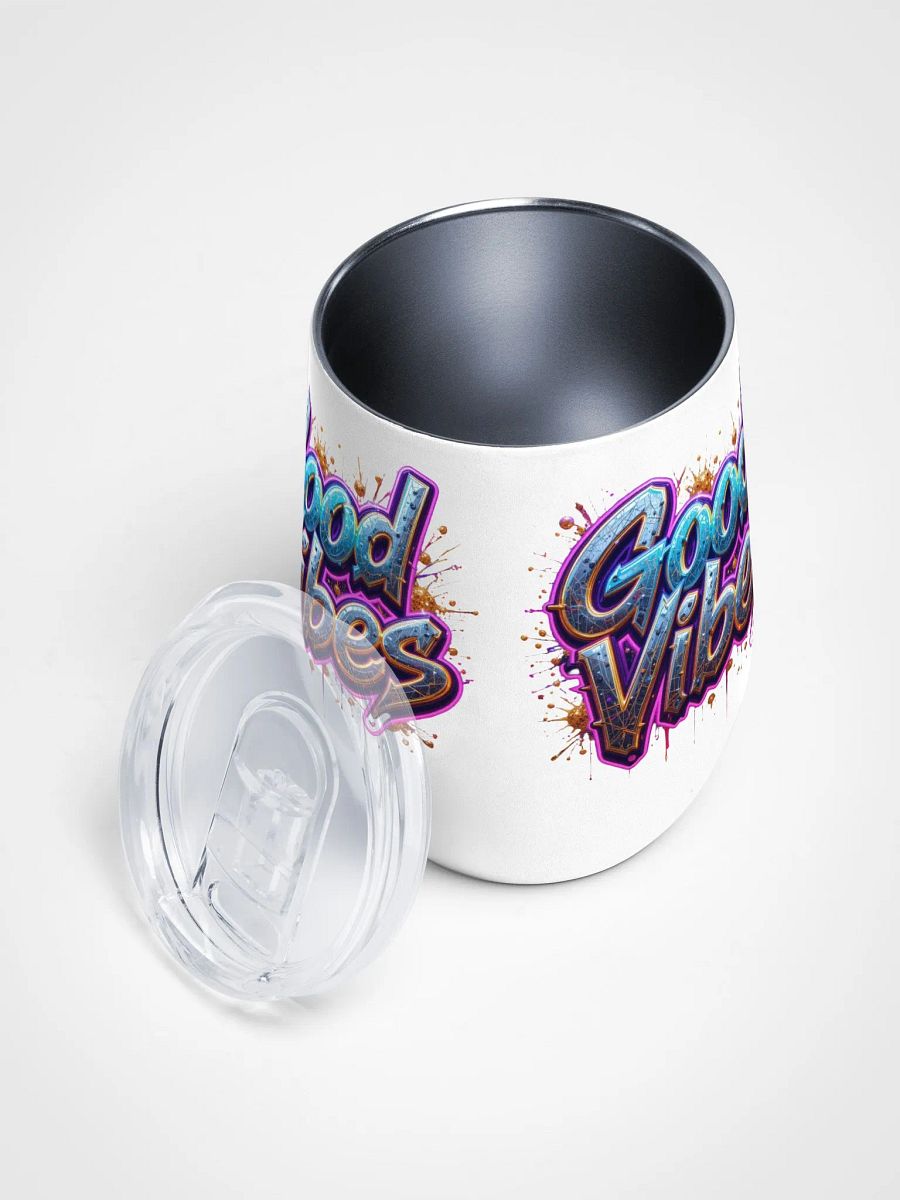 Good Vibes Glowing Wine Tumbler product image (3)