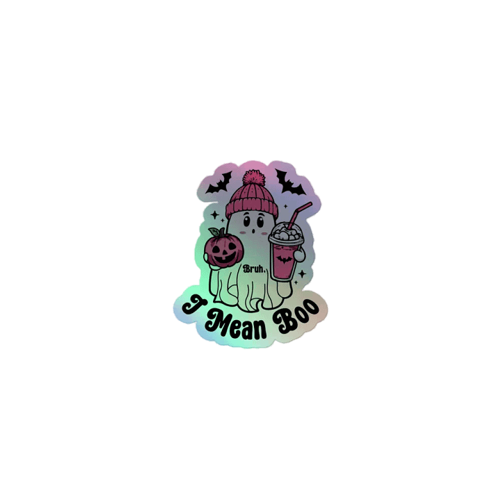 Cute Ghost Sticker product image (1)