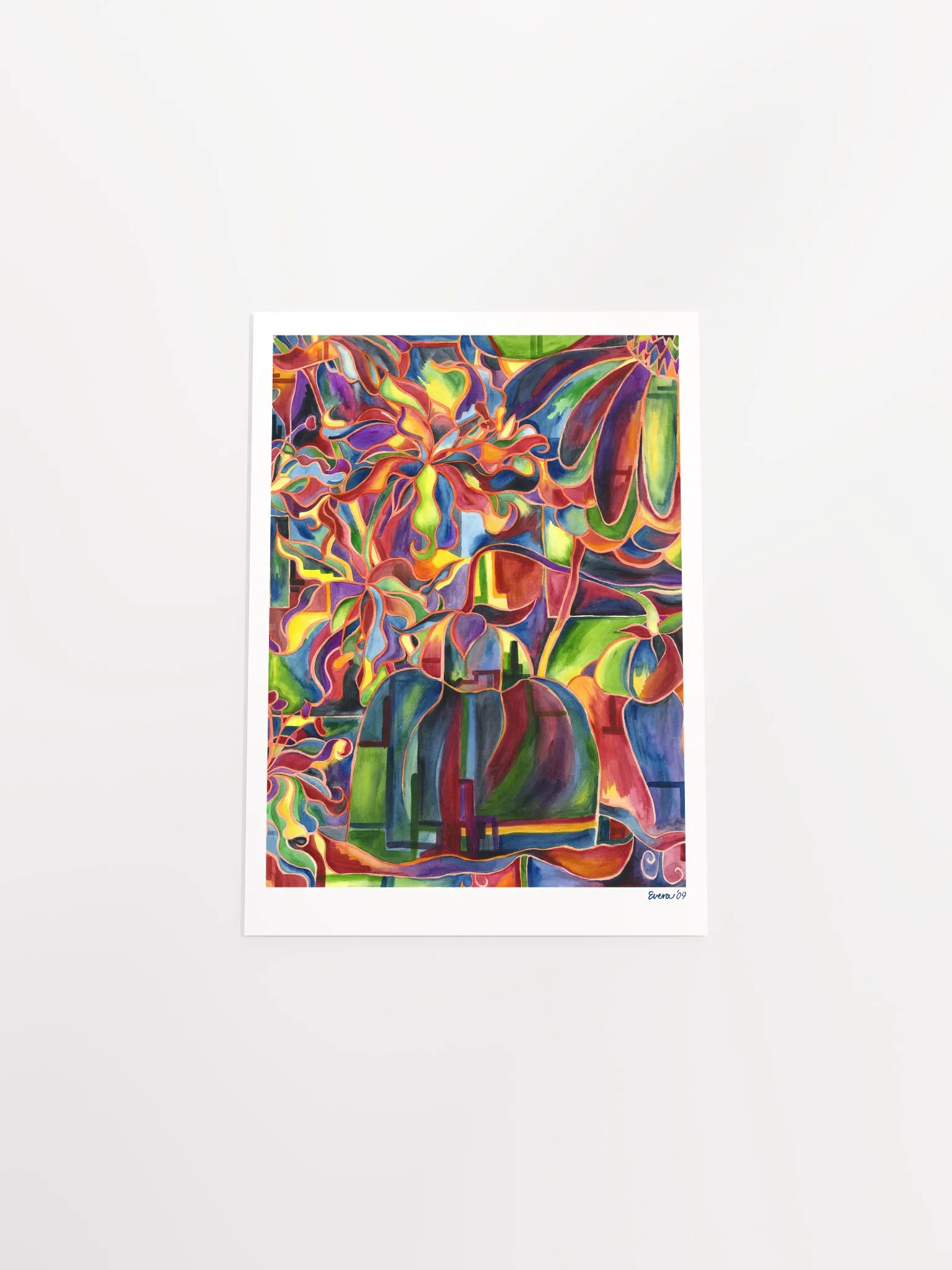 Blooms and Architecture Print product image (10)