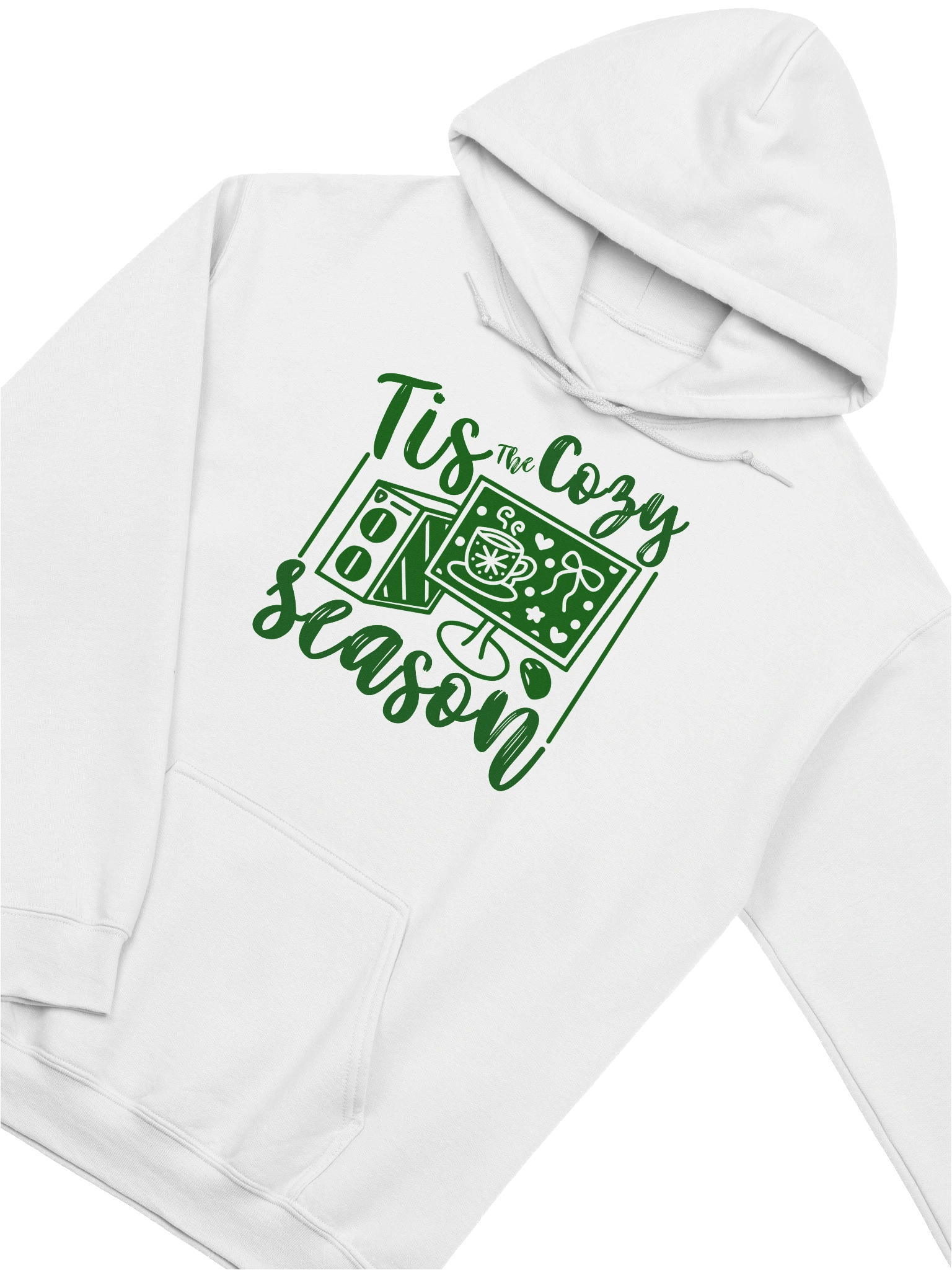Tis The Season Hoodie - Green product image (29)