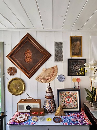 Studio scenes - a few pretty things collected over the years, from talented creatives... some bought, some gifted, all apprec...