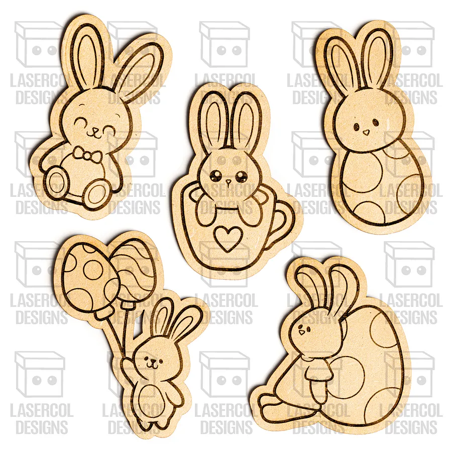 Easter Cut outs/Paint Kit Set 5 & Set 6 - Laser Cut Files product image (5)