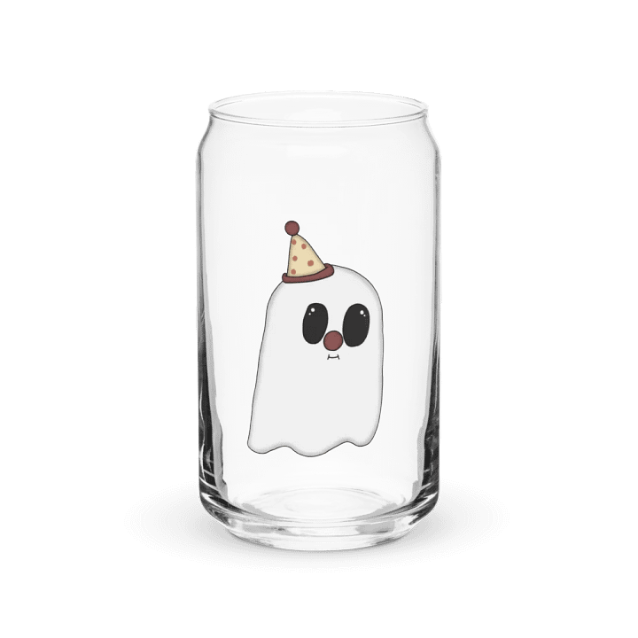 Clown ghost drinking glass product image (1)