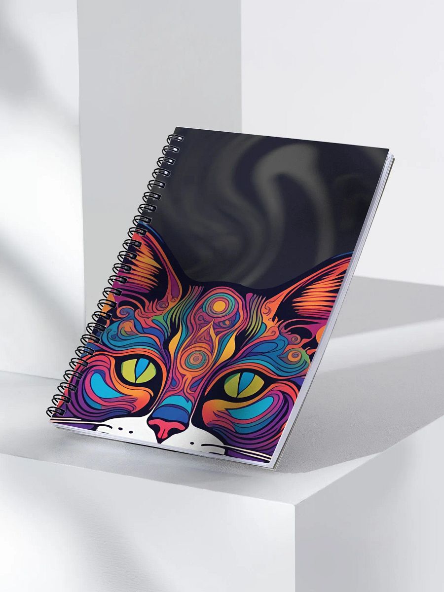 Cat Spiral Notebook product image (3)