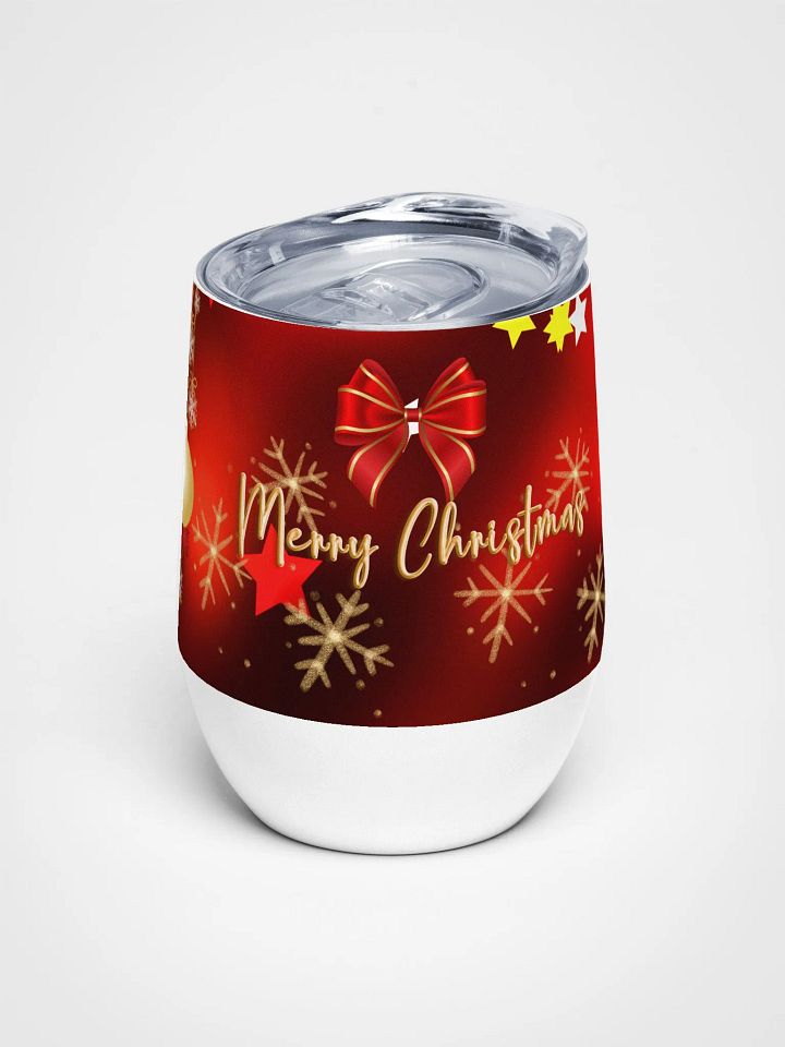 Festive Cheers Wine Tumbler for friends colleagues moms dads product image (1)