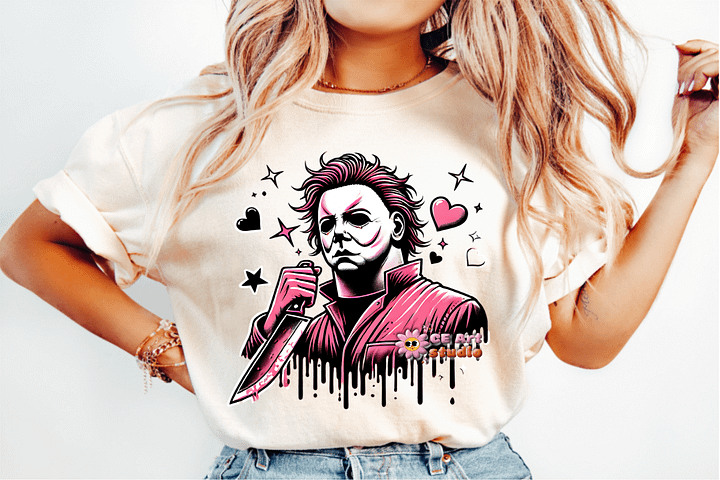 Valentine's Day Horror Michael PNG Design product image (1)