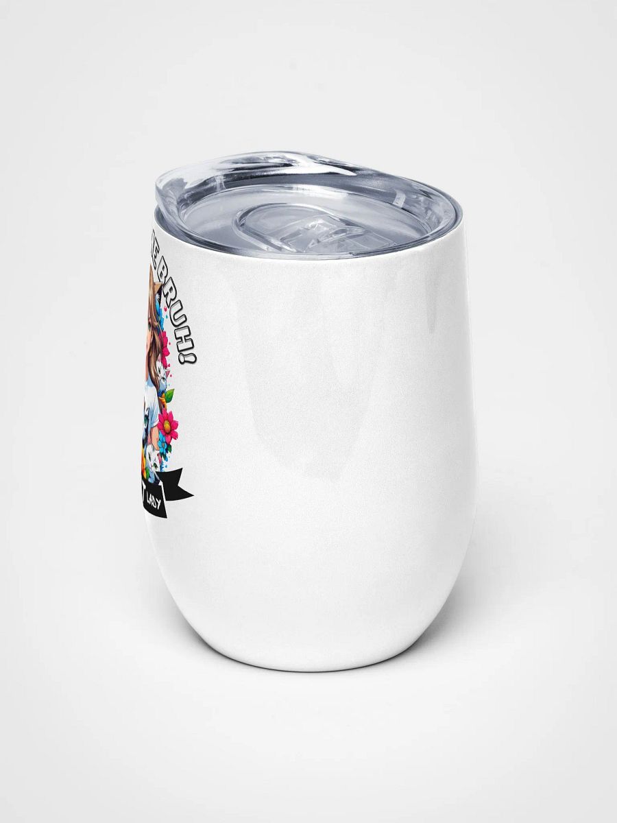 Childless Cat Lady - Wine Tumbler Cup - 12 oz - High-Grade Stainless Steel product image (5)