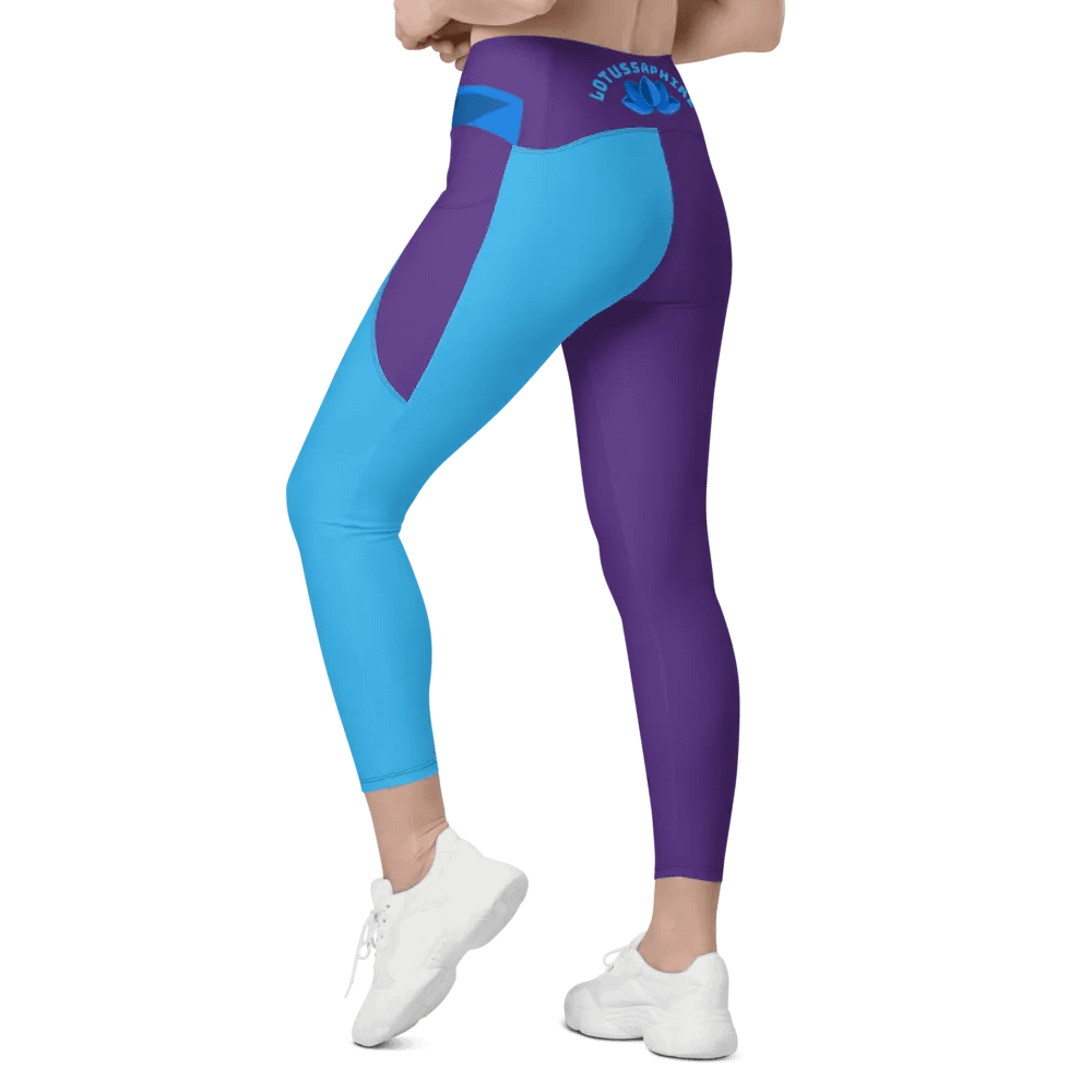 lotus split leggings. product image (8)