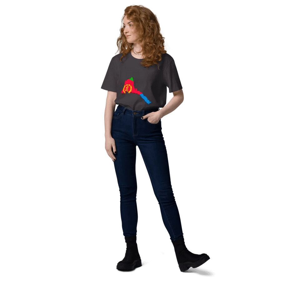 Eritrea Emblematic Map Organic Tee product image (142)